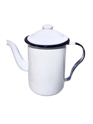 BULE ESMALTADO TRADICIONAL 1,3L 14 BRANCO 2596
