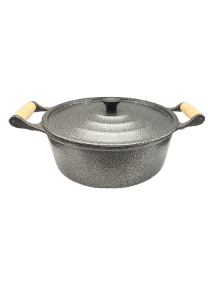 CAÇAROLA AM 26 PRETA TAMPA LEVE - 0144 JR