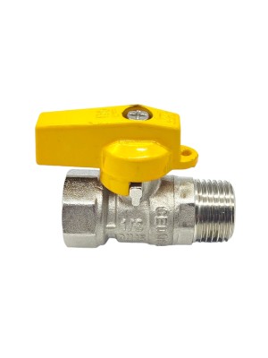 VALVULA ESFERA RETO 1/2 MXF BORBOLETA RED 000012