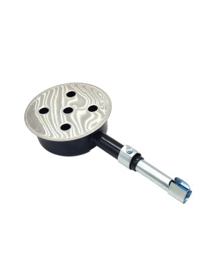 QUEIMADOR ALBASAN 5F INOX COM REGULAGEM (SEM CAULIM) PEQUENO - 53