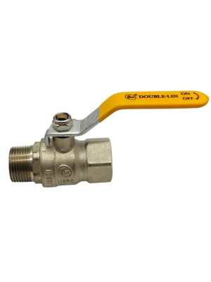 VALVULA ESFERA RETO 3/4 MXF ALAVANCA PASSAGEM REDUZIDA V&G 1071071G20