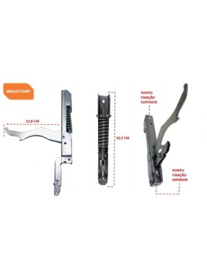 DOBRADIÇA WHIRLPOOL 6 BOCAS C05-16005 (PAR) AG0383