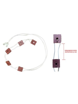 INTERRUPTOR COOKTOP VERTICAL 5 BOCAS AG0507