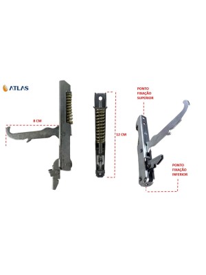 DOBRADIÇA ATLAS/ESMALTEC/ITATIAIA/WP 4 BOCAS 4009 (PAR) AG0342