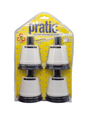 PÉ MAQUINA DE LAVAR BRASTEMP CLEAN/MONDIAL BRANCO - PRATIC