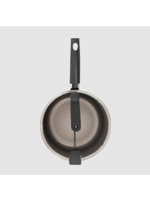 PIPOQUEIRA MULTIFLON COM TAMPA DE VIDRO CINZA 22 - 55322