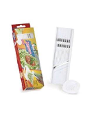 CORTADOR E RALADOR LEGUMES (MACARRÃO) DUPLA FACE PQ.CR01