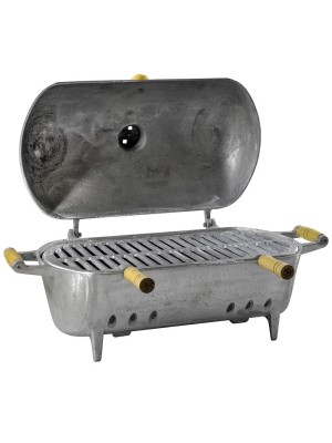 CHURRASQUEIRA BAFO ALUMINIO FUNDIDO GRANDE