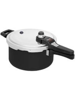 PANELA DE PRESSÃO NIGRO ETERNA 4.5L ANTIADERENTE FECHAMENTO EXTERNO PRETA/PRETA 97111