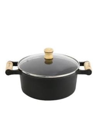 CAÇAROLA 2 ALÇAS TAMPA VIDRO FS50.22