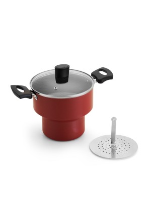 CUSCUZEIRO ENJOY N18 TAMPA DE VIDRO AA VERMELHO 370418 ALEGRETE