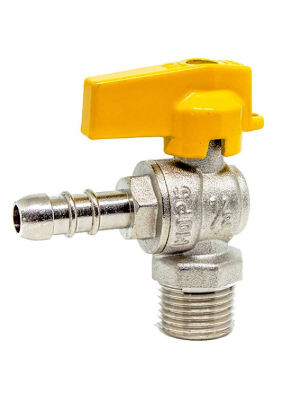 VALVULA ESFERA 90 1/2 MXBM  PASSAGEM REDUZIDA HASTE 2007000019