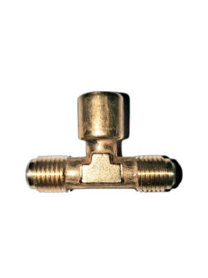 TE 1/4SAE X 1/8NPTF X 1/4SAE - 659 ALG.