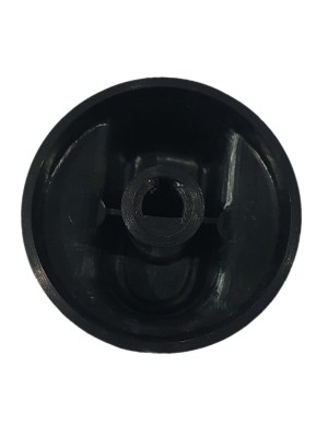 BOTÃO SERVE BRASTEMP FLAT CANO MEDIO HASTE FINA PRETO