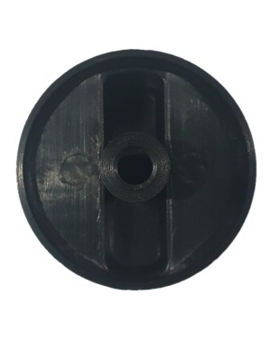 BOTÃO SERVE DAKO/MABE HASTE FINO PRETO