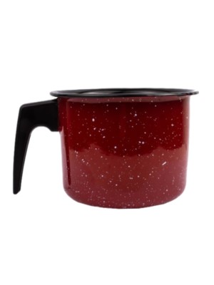 CANECÃO N14 1,8L COM BAQUELITE ESMALTAO VERMELHO 2028