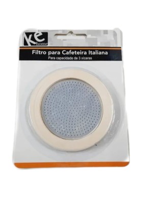FILTRO CAFETEIRA ITALIANA 03 XICARAS 5813 COM 3 PEÇAS - 110801