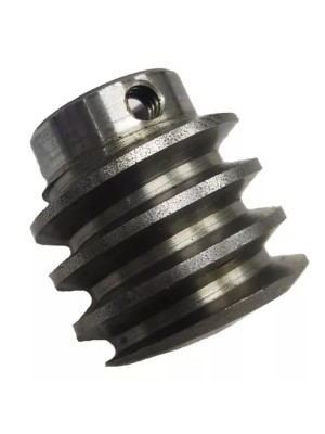 ENGRENAGEM MAQUINA DE FRANGO (PAPRA MOTOR) AÇO FURO 5/8 ROSCA SEM FIM