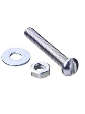 PARAFUSO FERRO CABO CORPO FULGOR COM PORCA 20 LTS